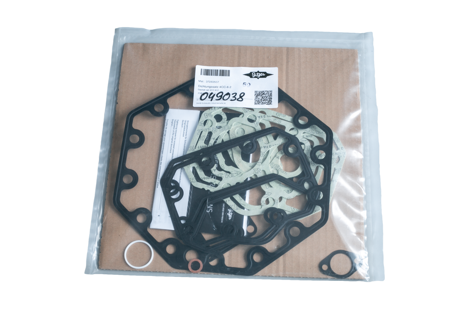 Комплект уплотнений 4CC-6,2 372835-07